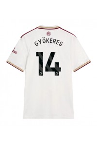 Fotbalové Dres Arsenal Viktor Gyokeres #14 Třetí Oblečení 2025-26 Krátký Rukáv